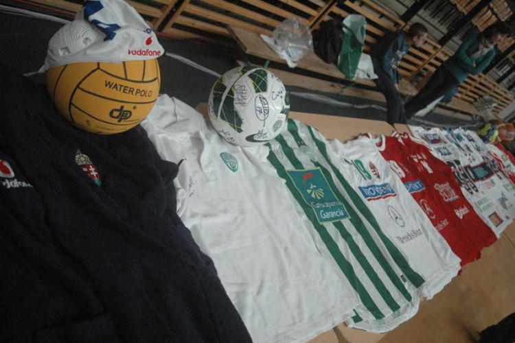 Több mint egymillió forint gyűlt össze az árverésen