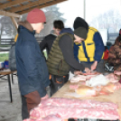 Sertést vágtak a Szany SE. labdarúgói.