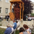 Felavatták a névadó szobrát Csornán a Hunyadiban