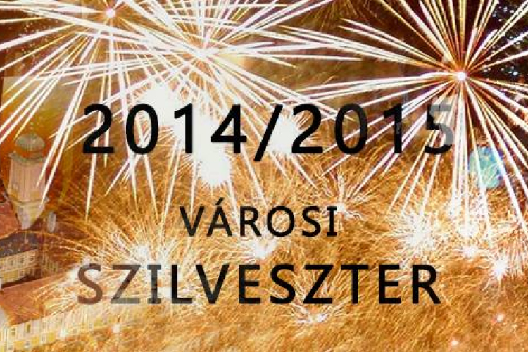 Szilveszteri tűzijáték Csornán