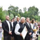 Búcsú napi szentmise Szanyban a Szent Anna kápolnánál.