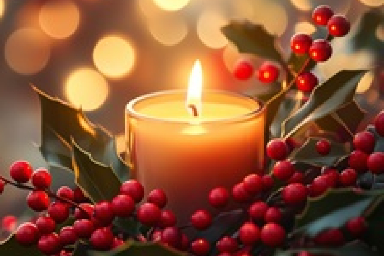 Közös adventi gyertyagyújtás Veszkényben