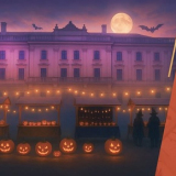 Eszterházi Halloween forgatag 