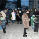 Adventi gyertyagyújtás Szanyban.