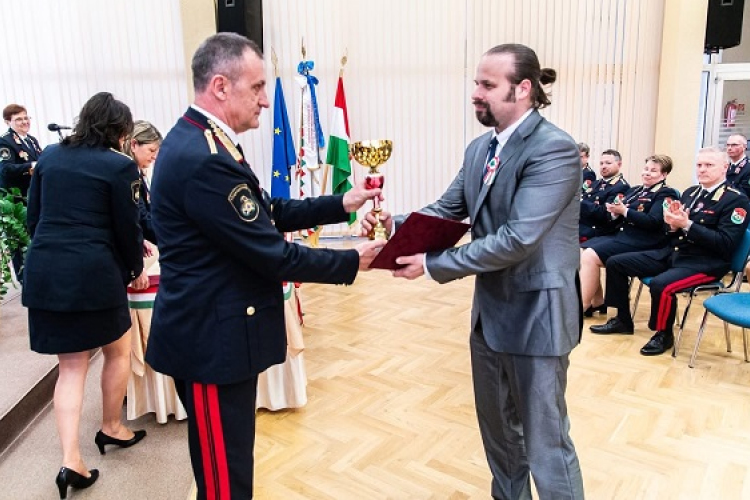 A Csornai ÖTE nyerte az év önkéntes tűzoltó egyesülete címet