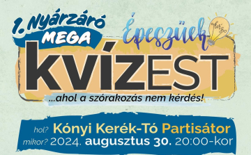 1. Nyárzáró MEGA KVÍZEST Kónyban