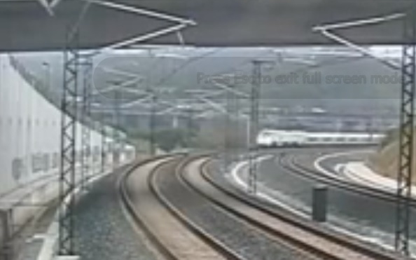 Hátborzongató videó a spanyolországi vonatkatasztrófáról