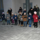 Adventi gyertyagyújtás Szanyban.