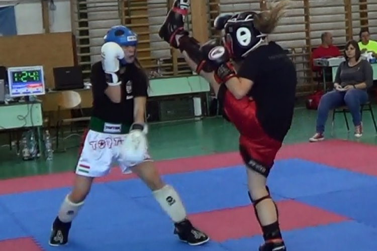 Kapuvári és fertőszentmiklósi kick-box sikerek Dorogon