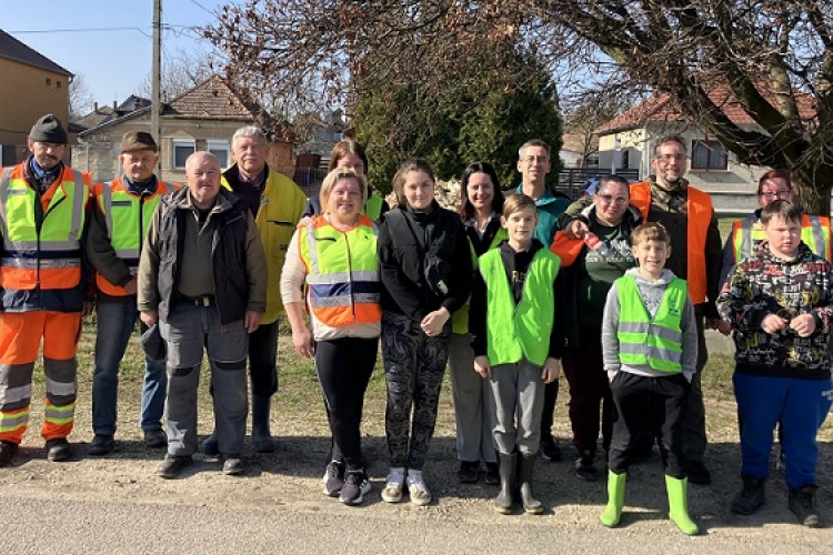 Megtisztították Győrsövényházt és környékét