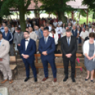 Búcsú napi szentmise Szanyban a Szent Anna kápolnánál.