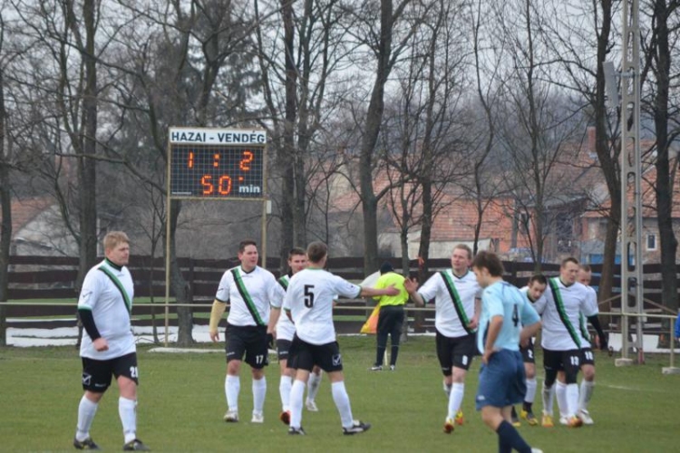 Szany-Rábaszentandrás 2:4 (1:1) bajnoki labdarúgó mérkőzés Megyei II. o. Tercia Étterem Soproni csoport