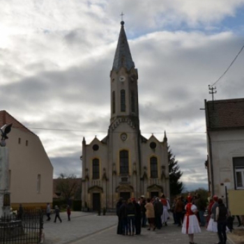 Ősök tere átadása Rábaszentandráson