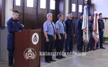Kapuváron szolgáló tűzoltók is kaptak elismerést