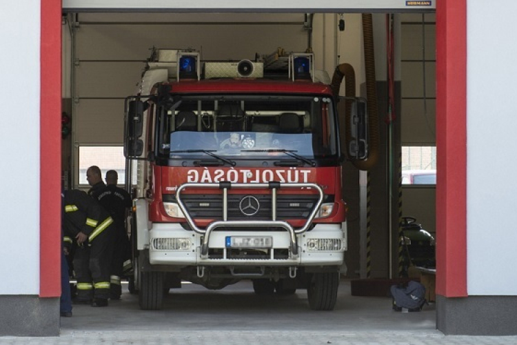 Kazánházban keletkezett tűz Kapuváron