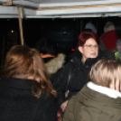 Karácsonyi vásár a szanyi templom melletti vásártéren.