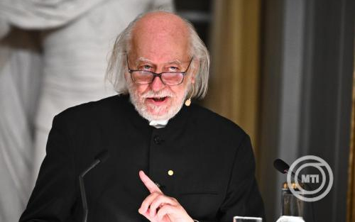 Krasznahorkai László lázadásról, emberi méltóságról, angyalokról, reményről beszélt Stockholmban