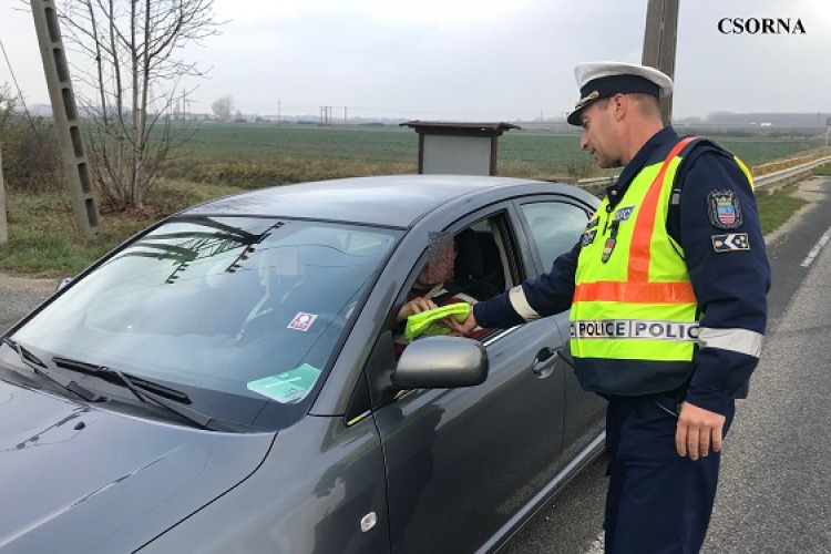 A hétvégén fokozott közlekedésbiztonsági ellenőrzést tartottak a megyében
