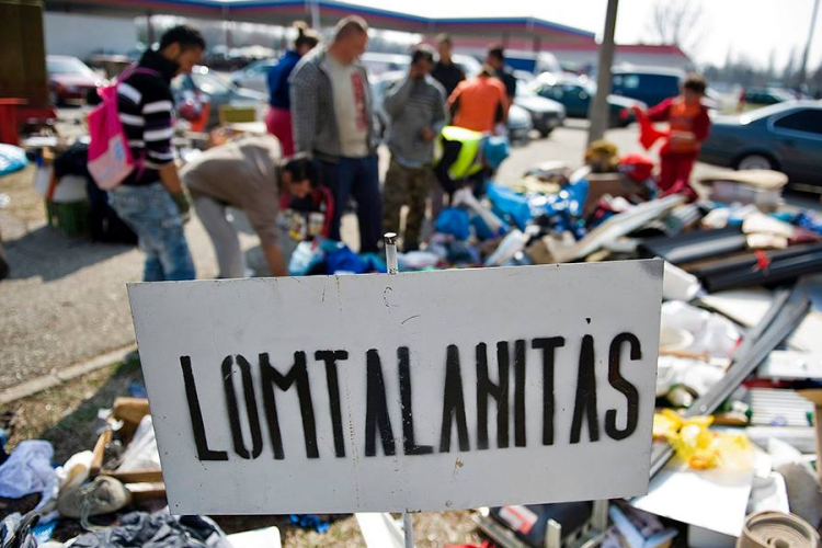 Lomtalanítás és elektronikai hulladékgyűjtés Rábatamásiban