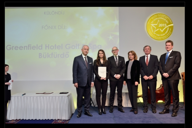 Rangos szakmai és közönség díjakat nyert el a bükfürdői szálloda