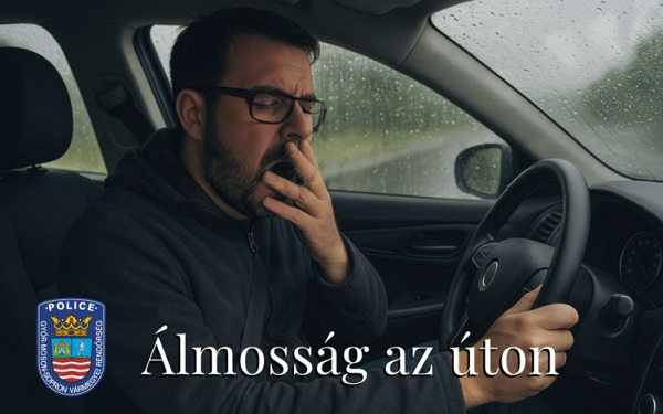 Álmosság az úton - Esőben még veszélyesebb