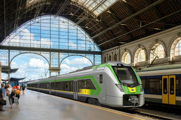 Így néznek majd ki a GYSEV InterCity-motorvonatai