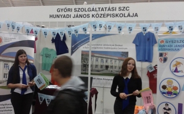 A csornai Hunyadi idén is részt vett a pályaválasztási kiállításon