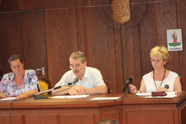 A hétfői csornai képviselő-testületi ülés döntései