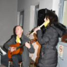 Adventi gyertyagyújtás Szanyban.