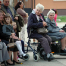 Műsor és fogadás az ünnepi szentmise után Szanyban
