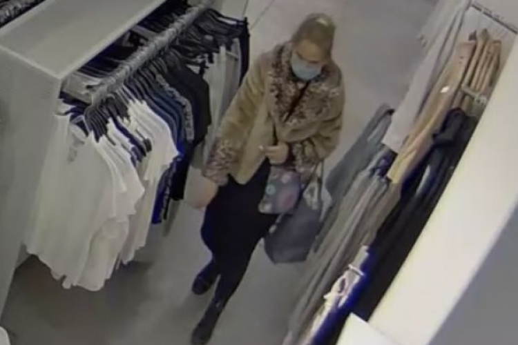 Áruházi tolvajt keresnek a rendőrök