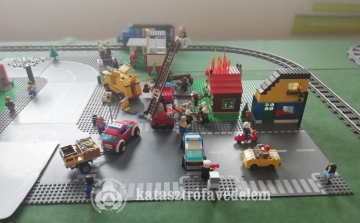Országos LEGO építő pályázatot nyert a tízéves csornai önkéntes tűzoltó