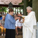 Búcsú napi szentmise Szanyban a Szent Anna kápolnánál.
