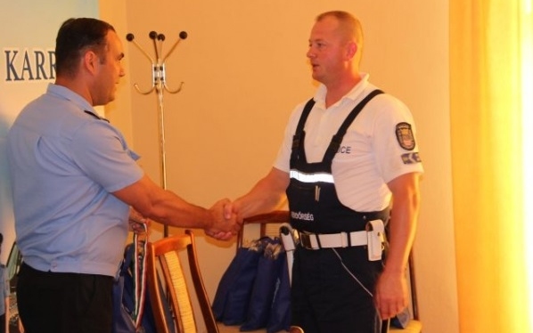 Csornai rendőr nyerte a baleseti helyszínelők versenyét