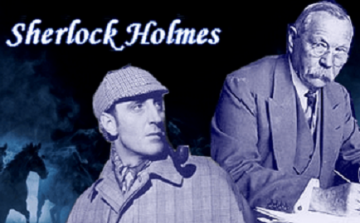 Holmes szerepében Sir Arthur Conan Doyle 