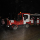 Karácsonyi vásár a szanyi templom melletti vásártéren.