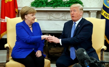 Nem történt stratégiai áttörés a Trump-Merkel találkozón