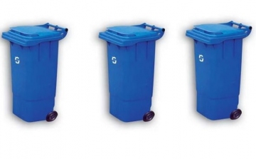 Csornán hétfőtől újra igényelhetők szelektív hulladékgyűjtő kék kukák 