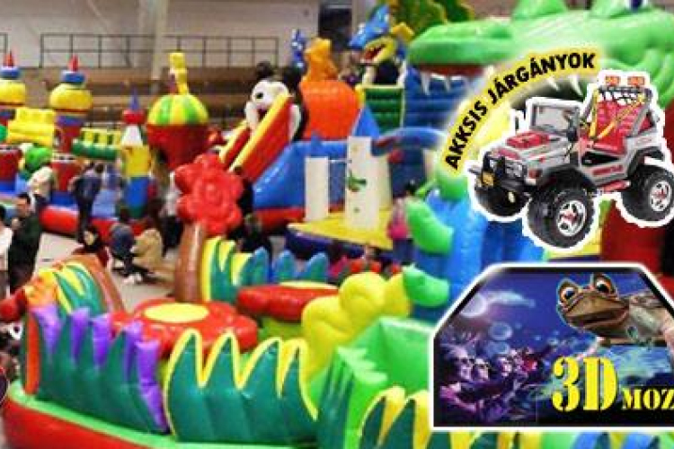 Vasárnap MEGA Játszóház Csornán