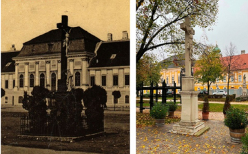 Csorna egyik legrégebbi emlékműve