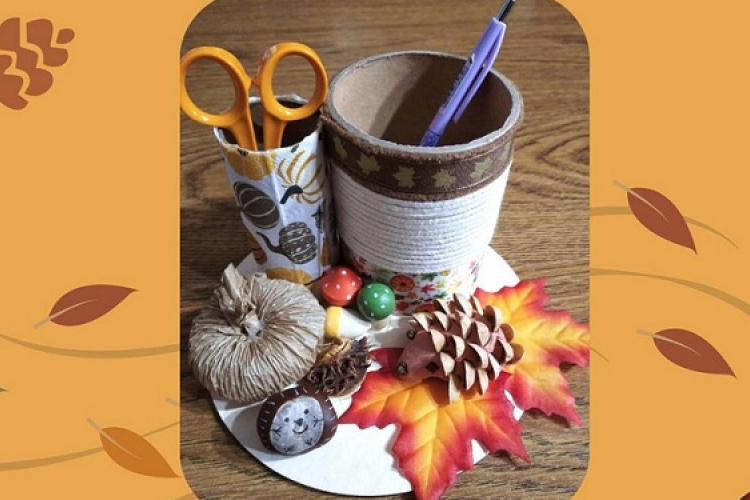 Kézműves foglalkozás Veszkényben