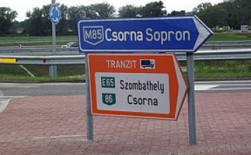 2020-ig készülhet el Csornától Sopronig a 85-ös út
