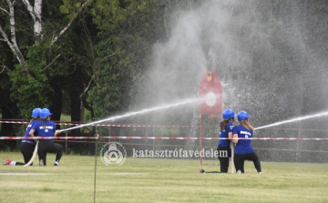 A hétvégén a kapuvári térség önkéntes tűzoltói versenyeztek