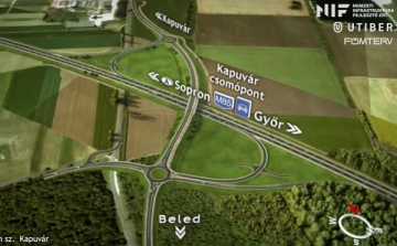 Számítógépes animációval már végigutazhatunk az M85-ös autóúton Csornától Sopronig