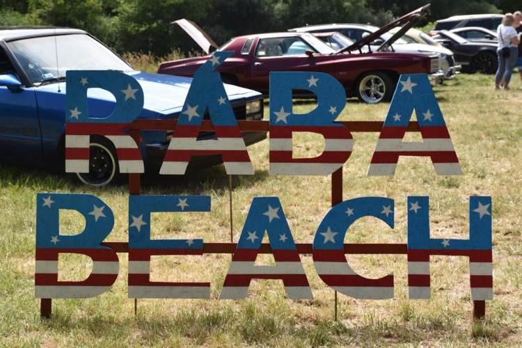  Rába Beach American Wave a várkeszői Rábaparton.  (2025. 07. 12.)
