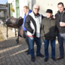 Falusi disznóvágás Szanyban.