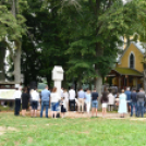 Búcsú napi szentmise Szanyban a Szent Anna kápolnánál.