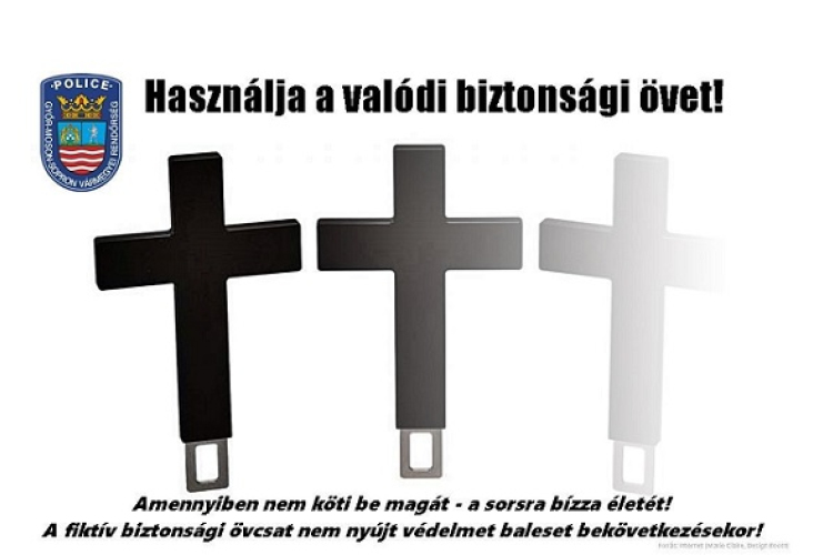 A biztonsági öv életet ment!