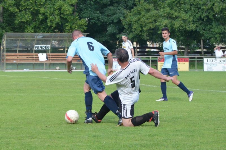 Szany-Ágfalva 8:0 (4:0) megyei II. o. bajnoki labdarúgó mérkőzés