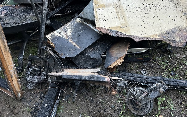 Mi a teendő, ha kigyullad az e-roller?